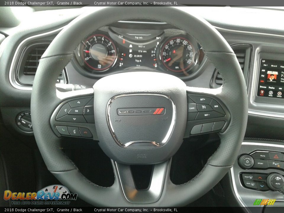 2018 Dodge Challenger SXT Granite / Black Photo #13