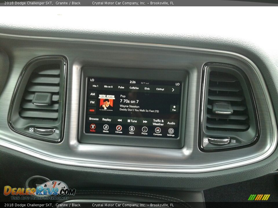 2018 Dodge Challenger SXT Granite / Black Photo #14