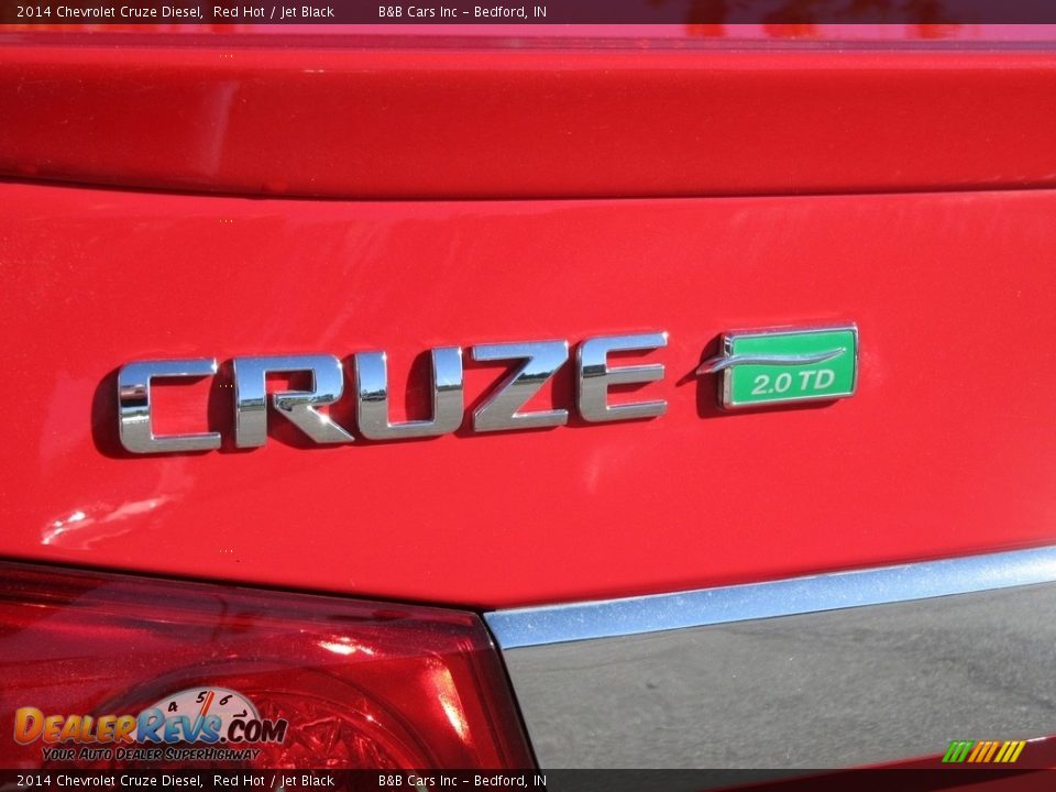 2014 Chevrolet Cruze Diesel Red Hot / Jet Black Photo #11