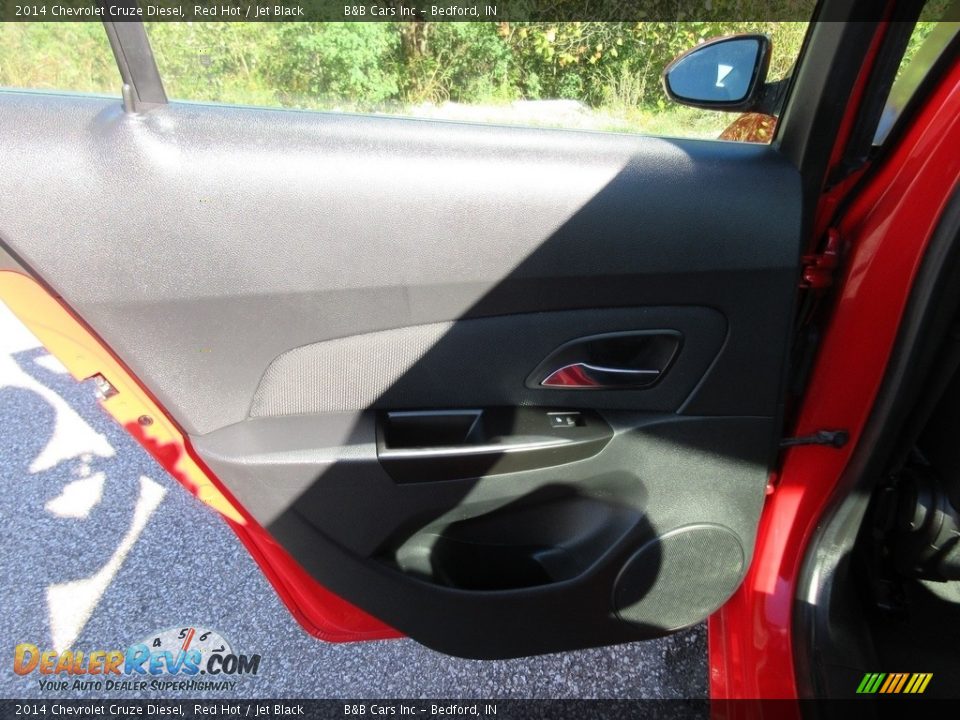 2014 Chevrolet Cruze Diesel Red Hot / Jet Black Photo #15