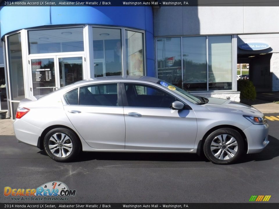 2014 Honda Accord LX Sedan Alabaster Silver Metallic / Black Photo #2