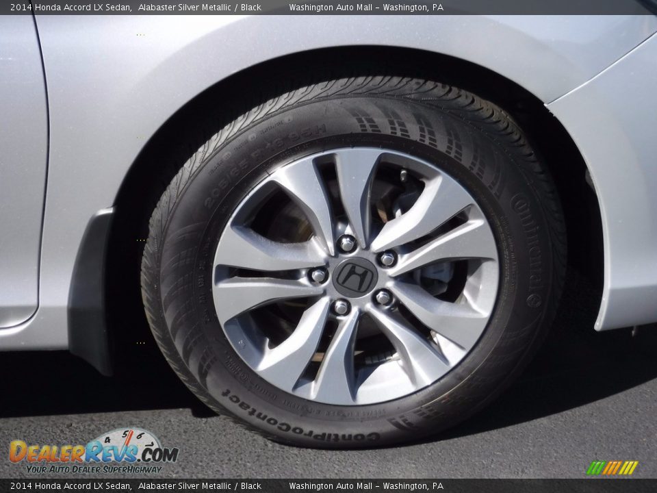 2014 Honda Accord LX Sedan Alabaster Silver Metallic / Black Photo #3