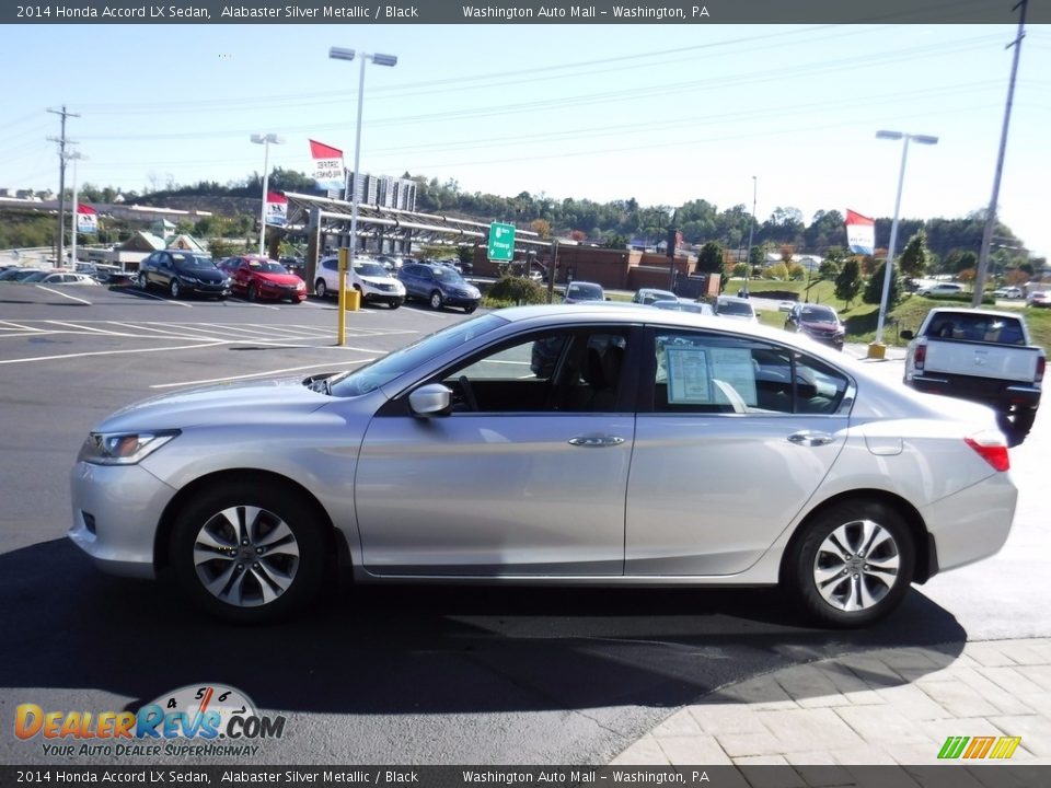 2014 Honda Accord LX Sedan Alabaster Silver Metallic / Black Photo #6