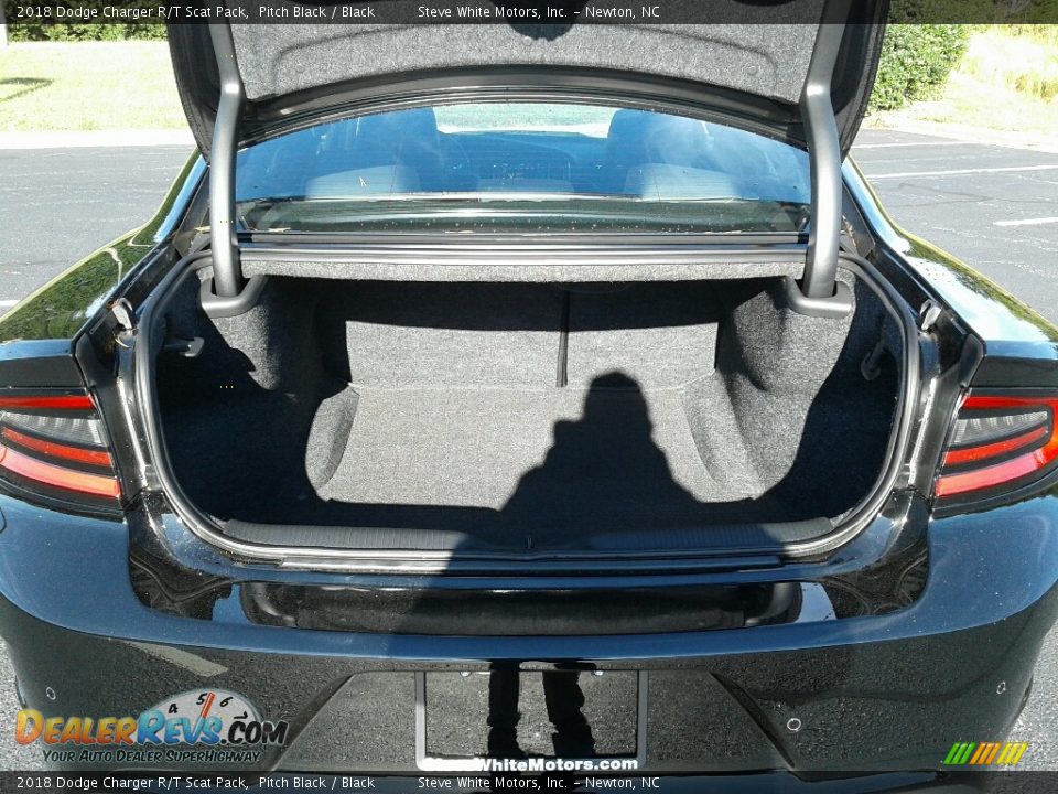 2018 Dodge Charger R/T Scat Pack Pitch Black / Black Photo #11