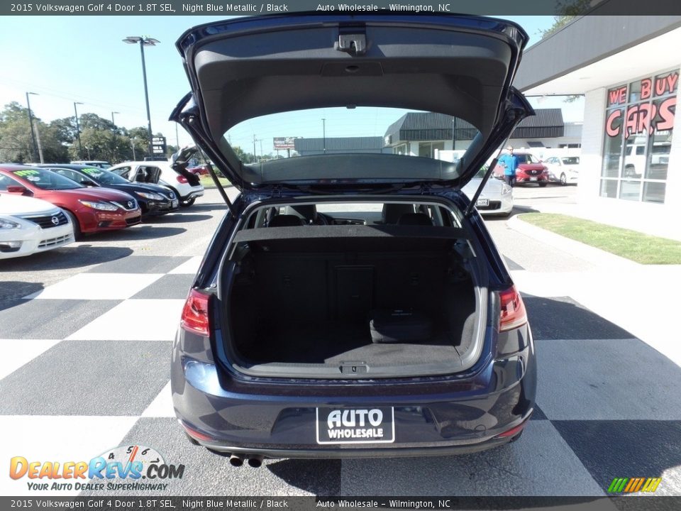 2015 Volkswagen Golf 4 Door 1.8T SEL Night Blue Metallic / Black Photo #5