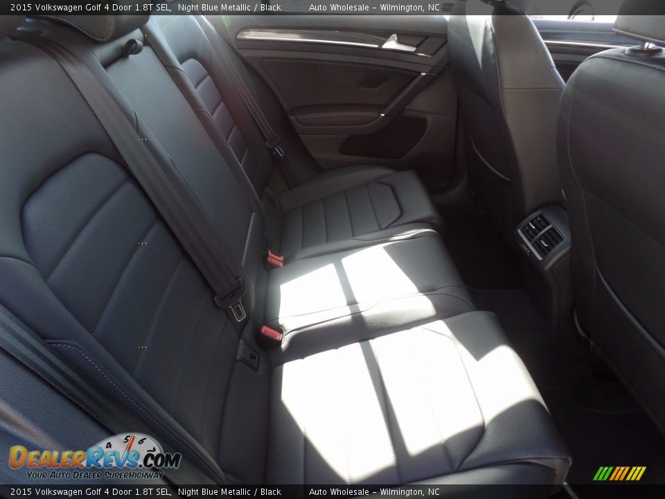 2015 Volkswagen Golf 4 Door 1.8T SEL Night Blue Metallic / Black Photo #14