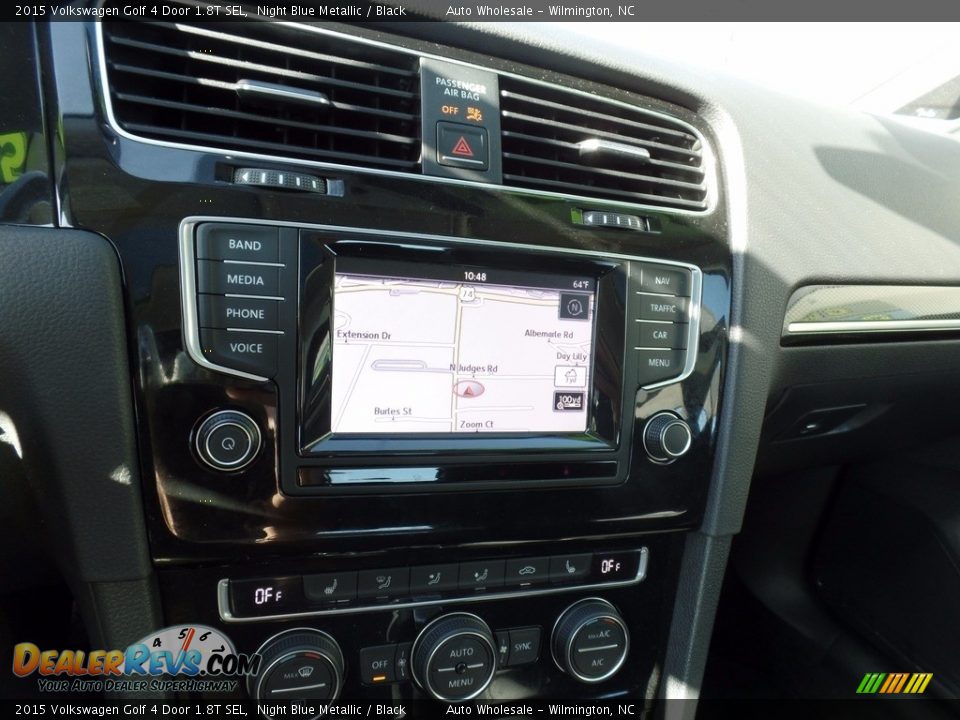 2015 Volkswagen Golf 4 Door 1.8T SEL Night Blue Metallic / Black Photo #17