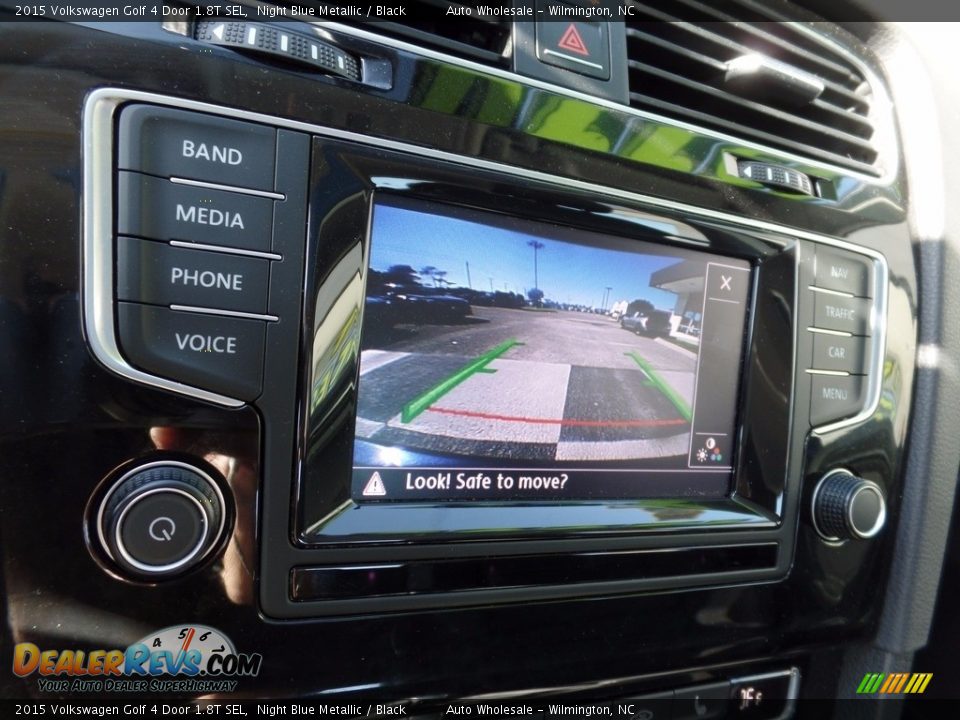 2015 Volkswagen Golf 4 Door 1.8T SEL Night Blue Metallic / Black Photo #18