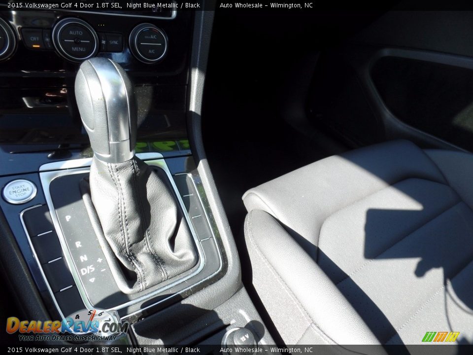 2015 Volkswagen Golf 4 Door 1.8T SEL Night Blue Metallic / Black Photo #19