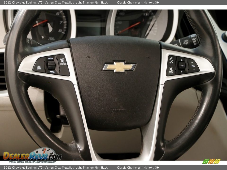 2012 Chevrolet Equinox LTZ Ashen Gray Metallic / Light Titanium/Jet Black Photo #6