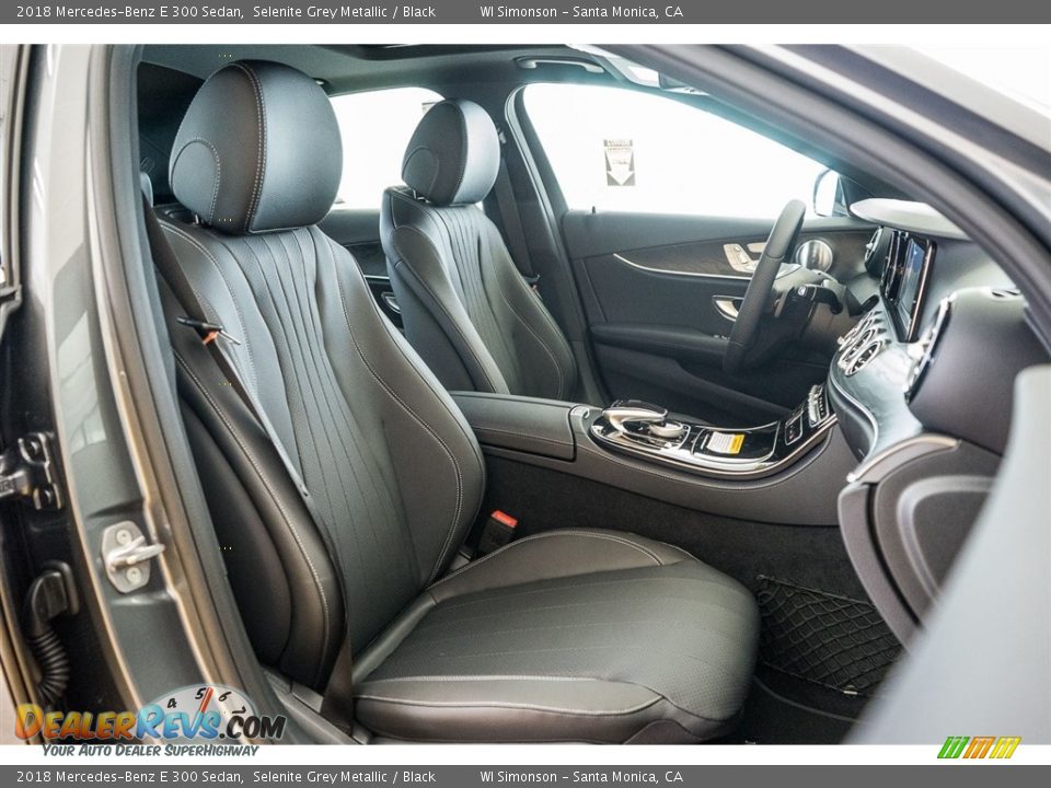 2018 Mercedes-Benz E 300 Sedan Selenite Grey Metallic / Black Photo #2