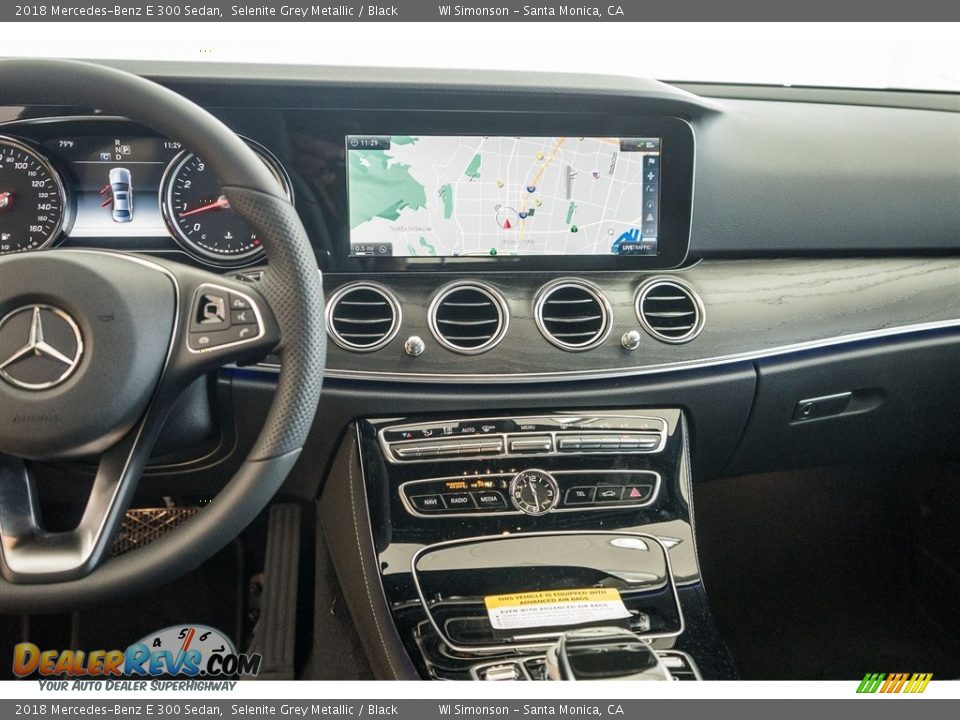 2018 Mercedes-Benz E 300 Sedan Selenite Grey Metallic / Black Photo #5