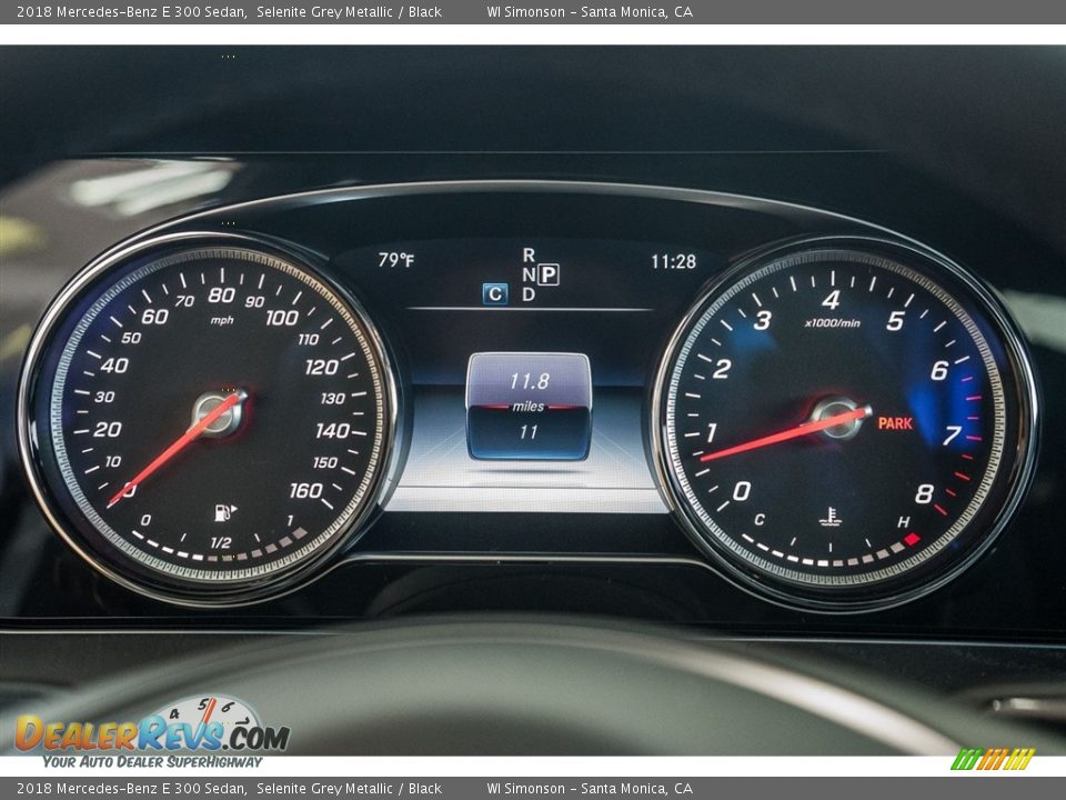 2018 Mercedes-Benz E 300 Sedan Selenite Grey Metallic / Black Photo #7