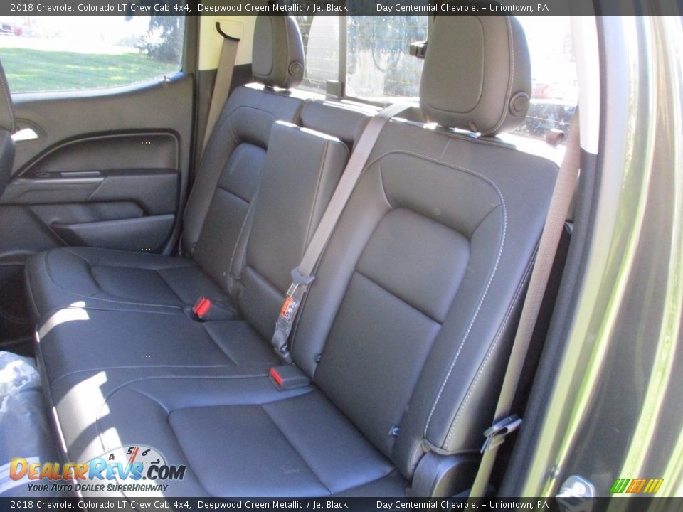 2018 Chevrolet Colorado LT Crew Cab 4x4 Deepwood Green Metallic / Jet Black Photo #12
