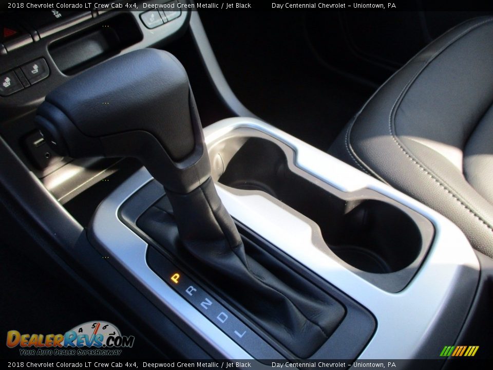 2018 Chevrolet Colorado LT Crew Cab 4x4 Deepwood Green Metallic / Jet Black Photo #14