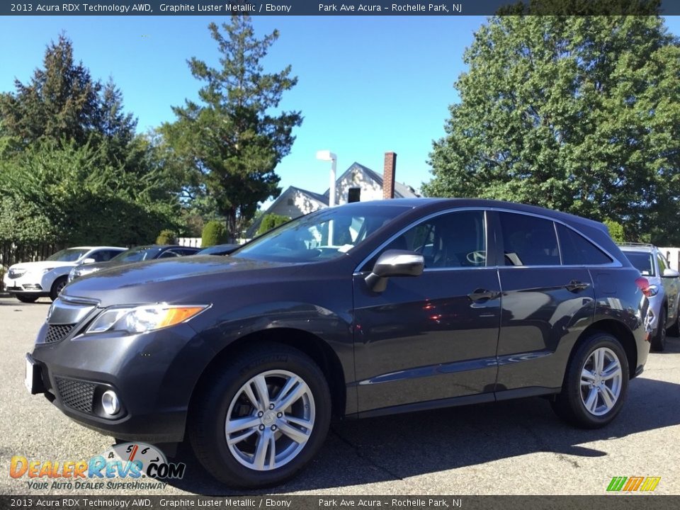 2013 Acura RDX Technology AWD Graphite Luster Metallic / Ebony Photo #7