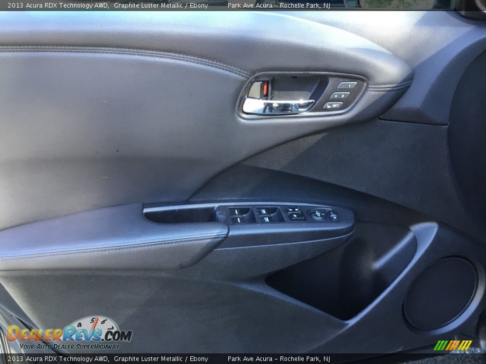 2013 Acura RDX Technology AWD Graphite Luster Metallic / Ebony Photo #9