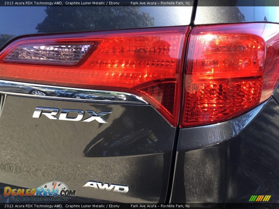 2013 Acura RDX Technology AWD Graphite Luster Metallic / Ebony Photo #23