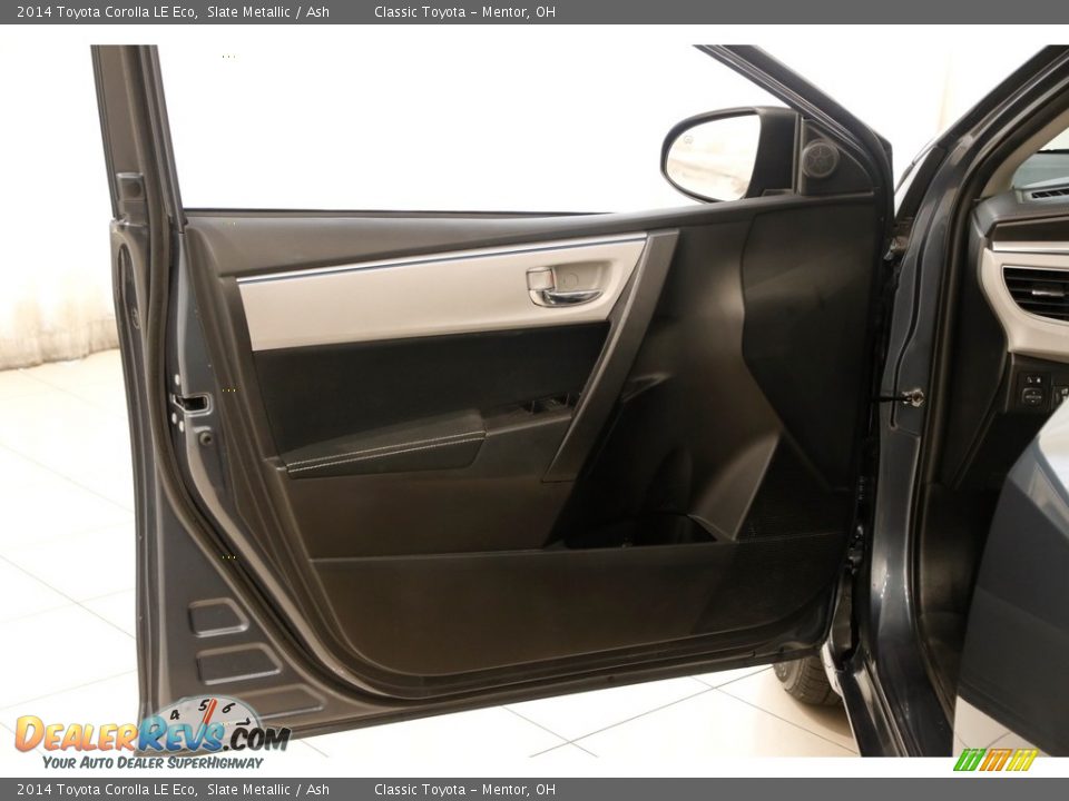 2014 Toyota Corolla LE Eco Slate Metallic / Ash Photo #4