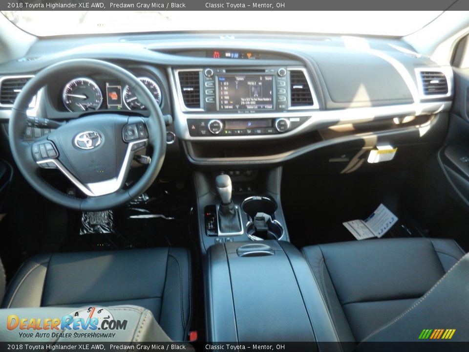 2018 Toyota Highlander XLE AWD Predawn Gray Mica / Black Photo #4