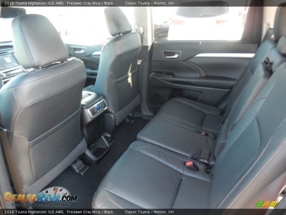 2018 Toyota Highlander XLE AWD Predawn Gray Mica / Black Photo #5