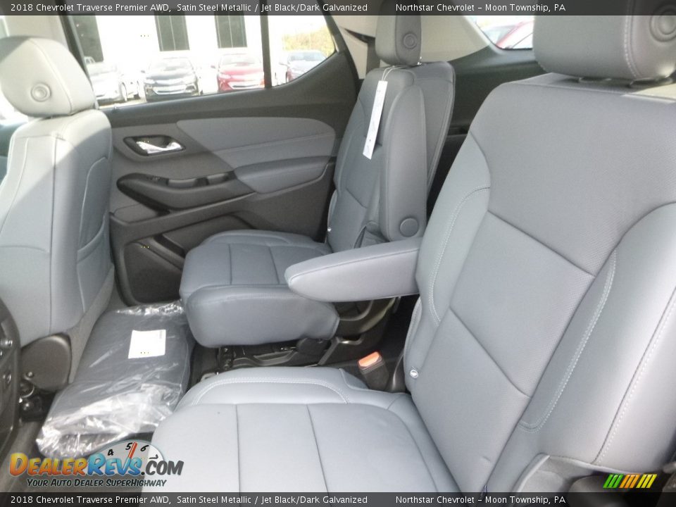 2018 Chevrolet Traverse Premier AWD Satin Steel Metallic / Jet Black/Dark Galvanized Photo #12