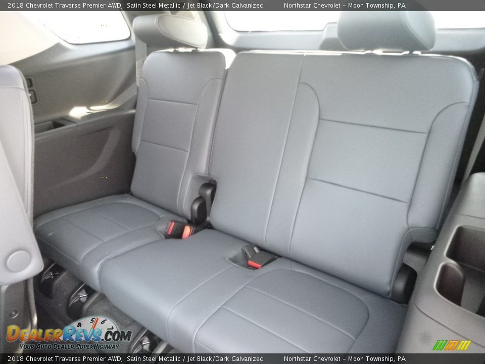 2018 Chevrolet Traverse Premier AWD Satin Steel Metallic / Jet Black/Dark Galvanized Photo #13