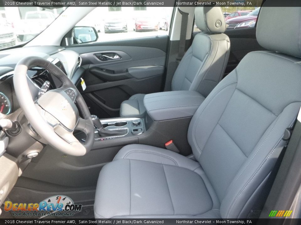 2018 Chevrolet Traverse Premier AWD Satin Steel Metallic / Jet Black/Dark Galvanized Photo #15