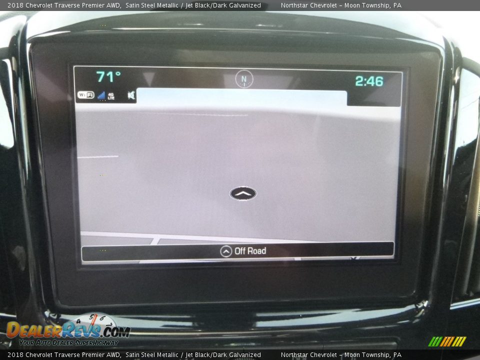 2018 Chevrolet Traverse Premier AWD Satin Steel Metallic / Jet Black/Dark Galvanized Photo #17