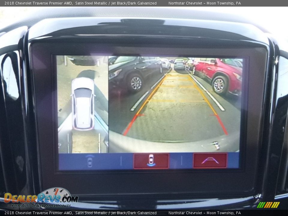 2018 Chevrolet Traverse Premier AWD Satin Steel Metallic / Jet Black/Dark Galvanized Photo #18