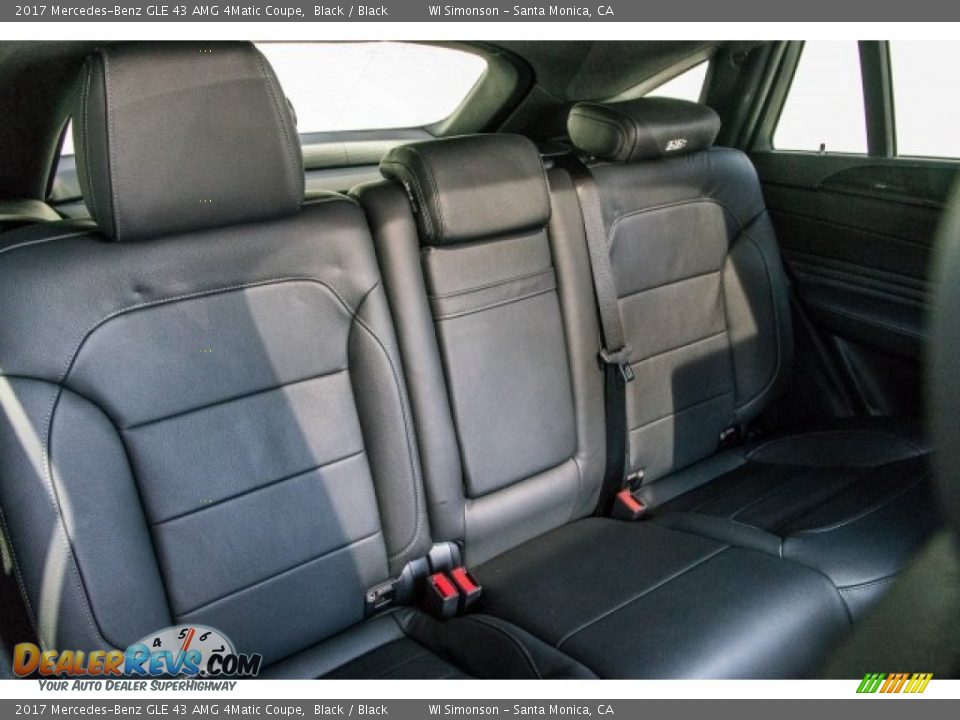 2017 Mercedes-Benz GLE 43 AMG 4Matic Coupe Black / Black Photo #13