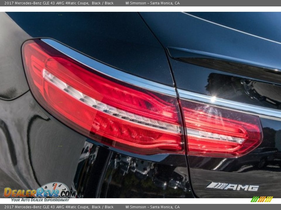 2017 Mercedes-Benz GLE 43 AMG 4Matic Coupe Black / Black Photo #16
