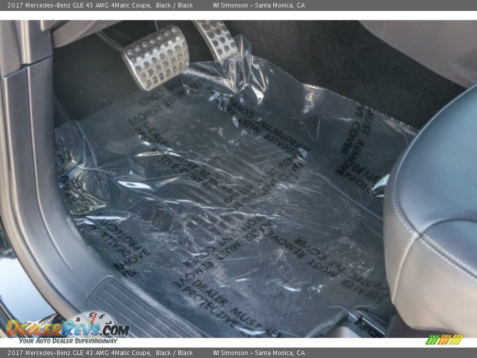 2017 Mercedes-Benz GLE 43 AMG 4Matic Coupe Black / Black Photo #18