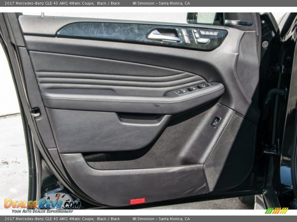 2017 Mercedes-Benz GLE 43 AMG 4Matic Coupe Black / Black Photo #20