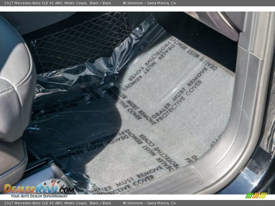 2017 Mercedes-Benz GLE 43 AMG 4Matic Coupe Black / Black Photo #24