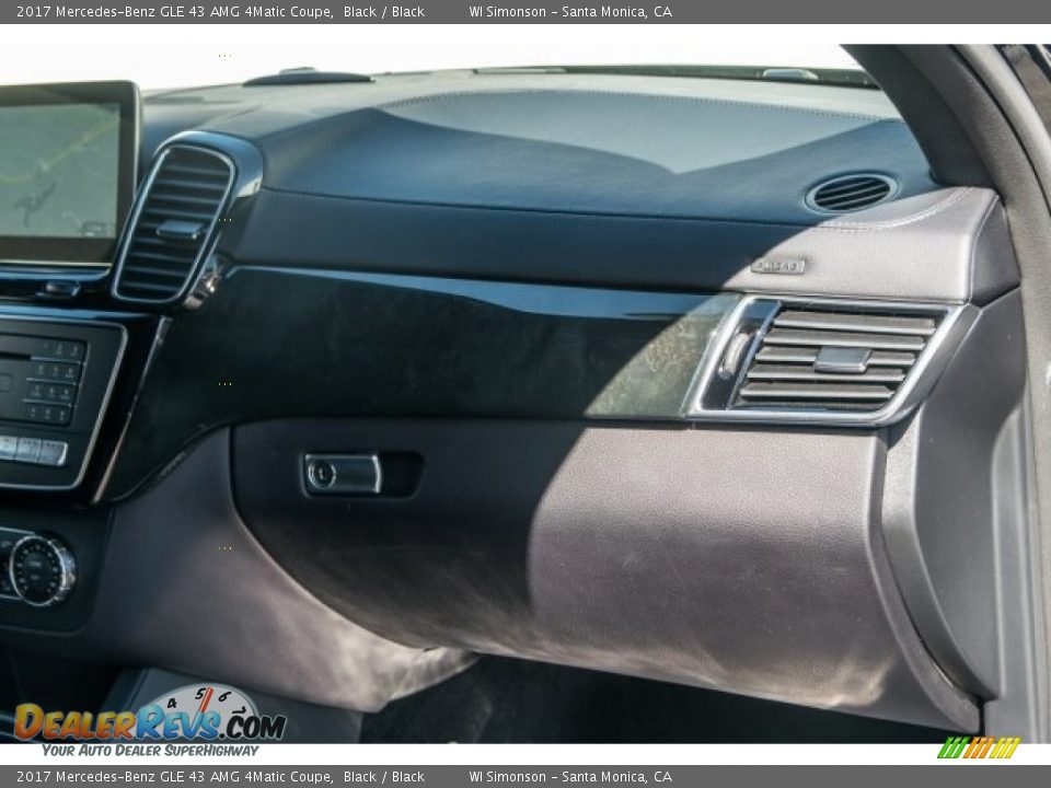 2017 Mercedes-Benz GLE 43 AMG 4Matic Coupe Black / Black Photo #25