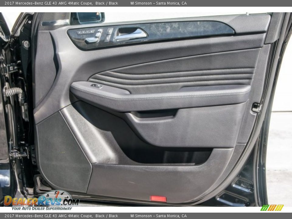 2017 Mercedes-Benz GLE 43 AMG 4Matic Coupe Black / Black Photo #26