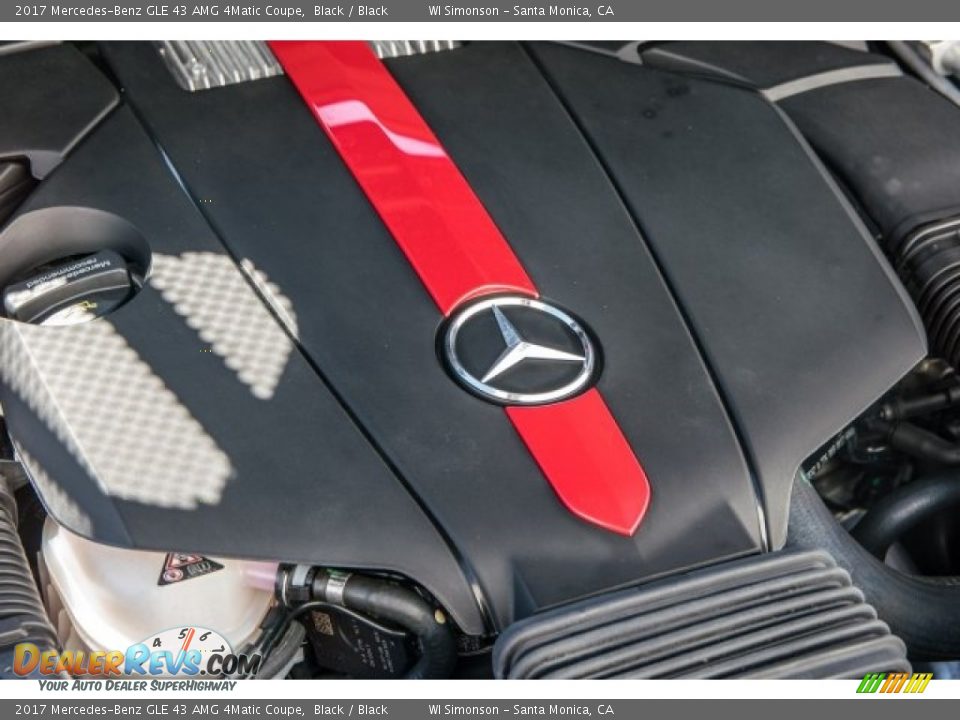 2017 Mercedes-Benz GLE 43 AMG 4Matic Coupe Black / Black Photo #27