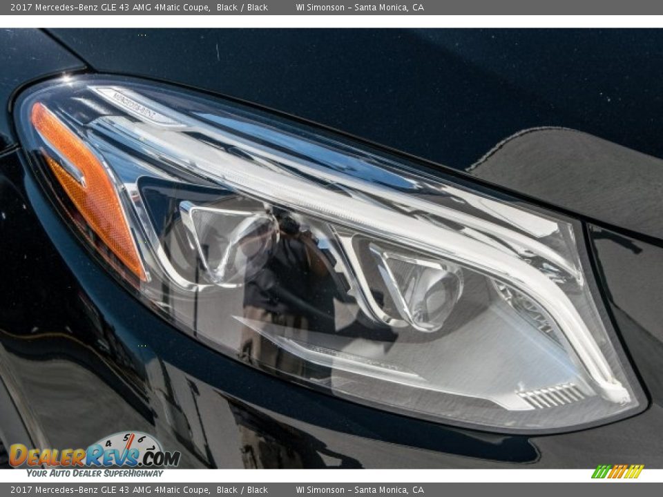 2017 Mercedes-Benz GLE 43 AMG 4Matic Coupe Black / Black Photo #28
