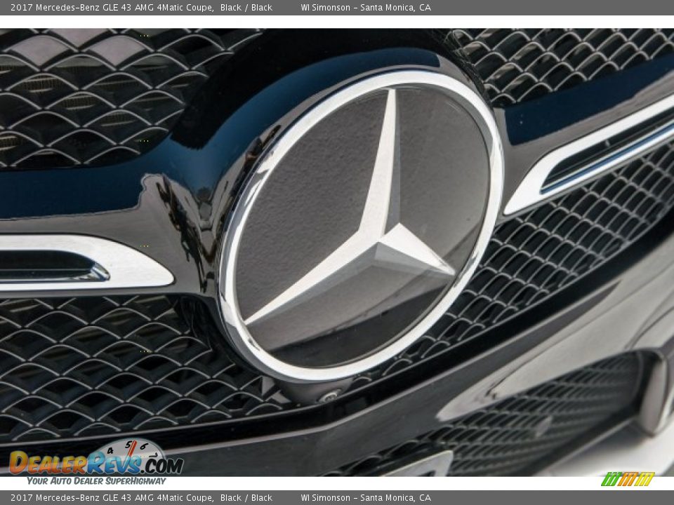2017 Mercedes-Benz GLE 43 AMG 4Matic Coupe Black / Black Photo #29