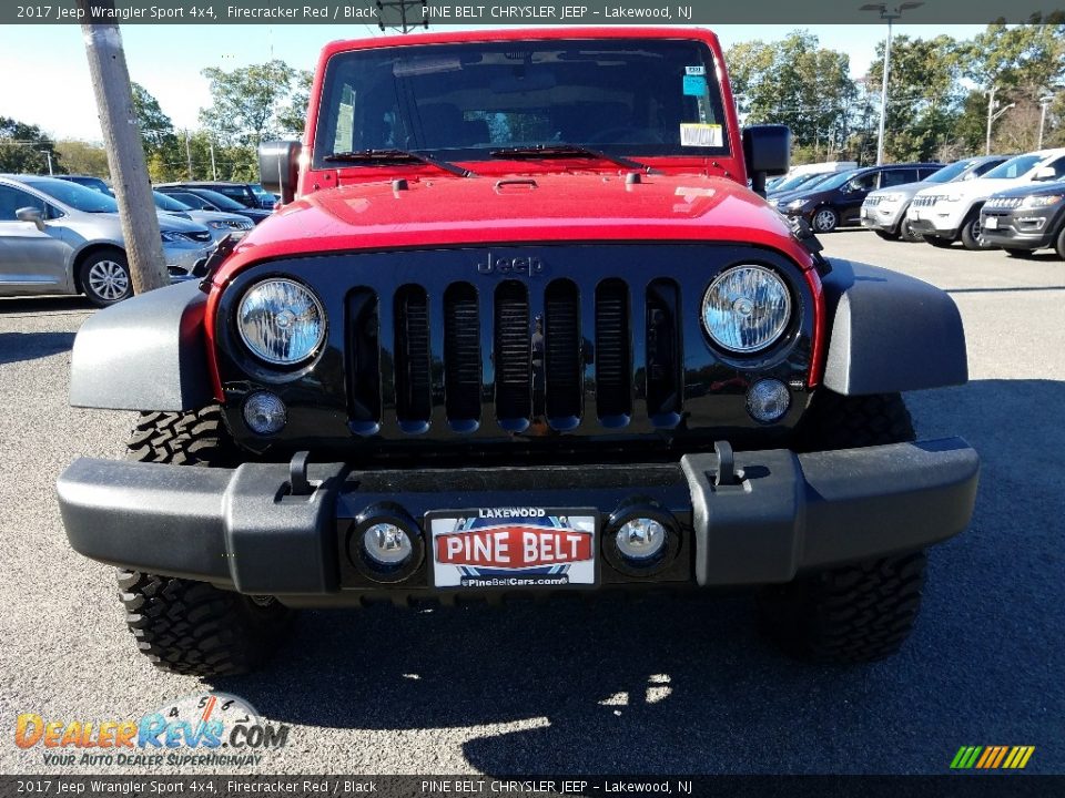 2017 Jeep Wrangler Sport 4x4 Firecracker Red / Black Photo #2