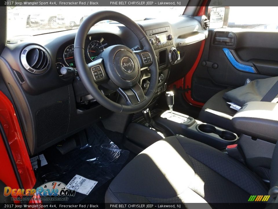 2017 Jeep Wrangler Sport 4x4 Firecracker Red / Black Photo #6