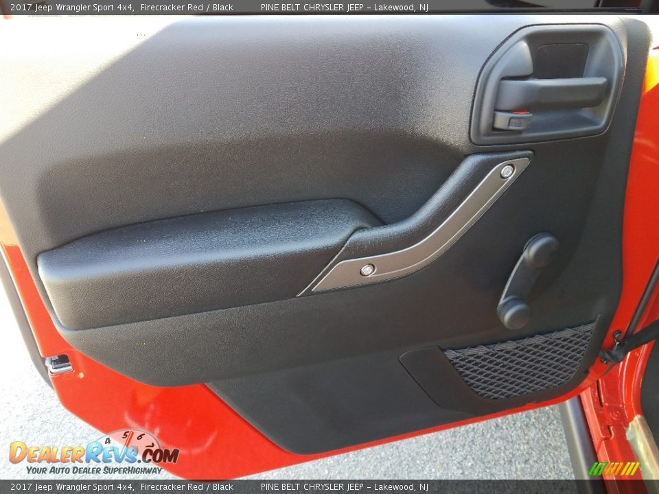 2017 Jeep Wrangler Sport 4x4 Firecracker Red / Black Photo #7