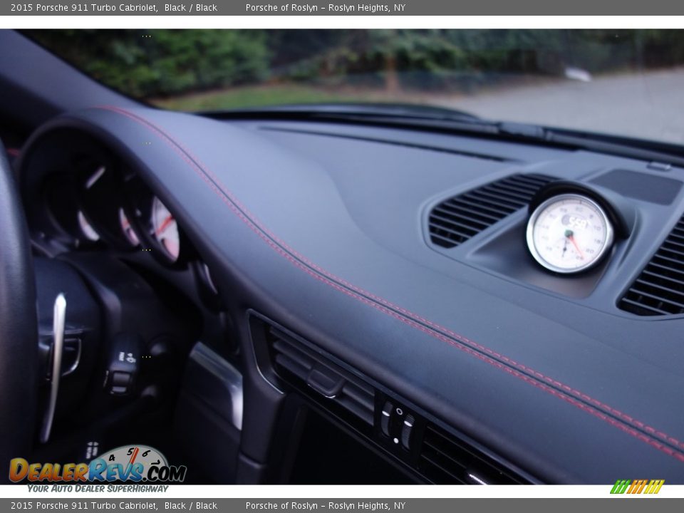 2015 Porsche 911 Turbo Cabriolet Black / Black Photo #19