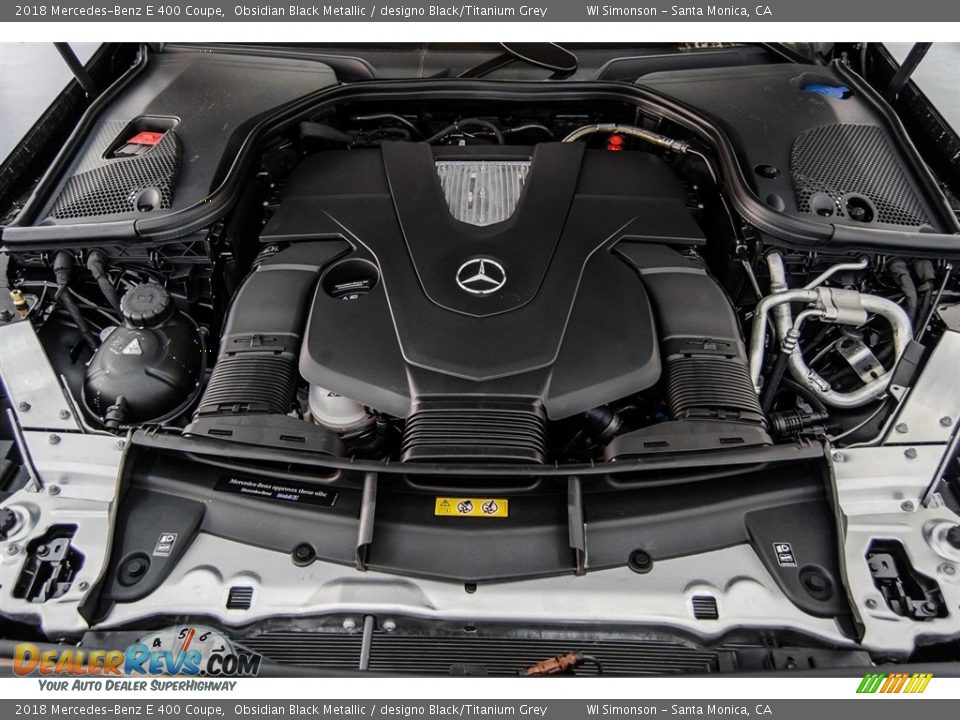 2018 Mercedes-Benz E 400 Coupe 3.0 Liter Turbocharged DOHC 24-Valve VVT V6 Engine Photo #8