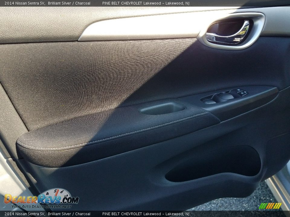 2014 Nissan Sentra SV Brilliant Silver / Charcoal Photo #18