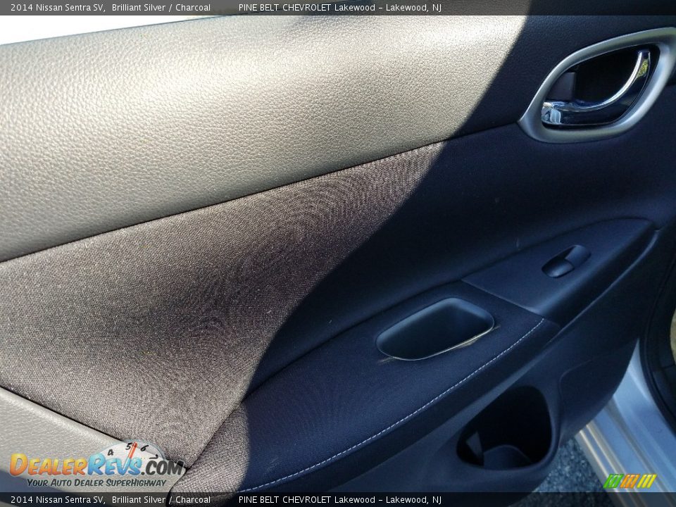 2014 Nissan Sentra SV Brilliant Silver / Charcoal Photo #21