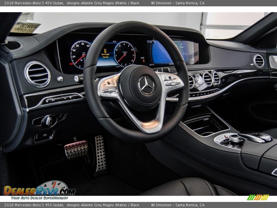 Dashboard of 2018 Mercedes-Benz S 450 Sedan Photo #6