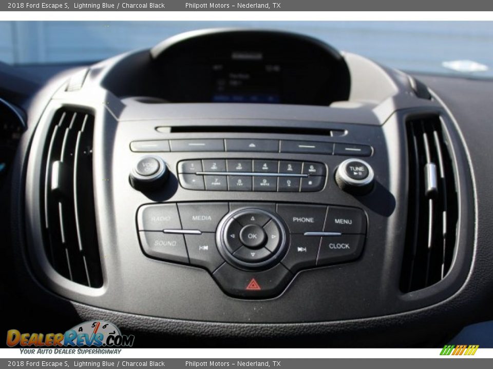 2018 Ford Escape S Lightning Blue / Charcoal Black Photo #13