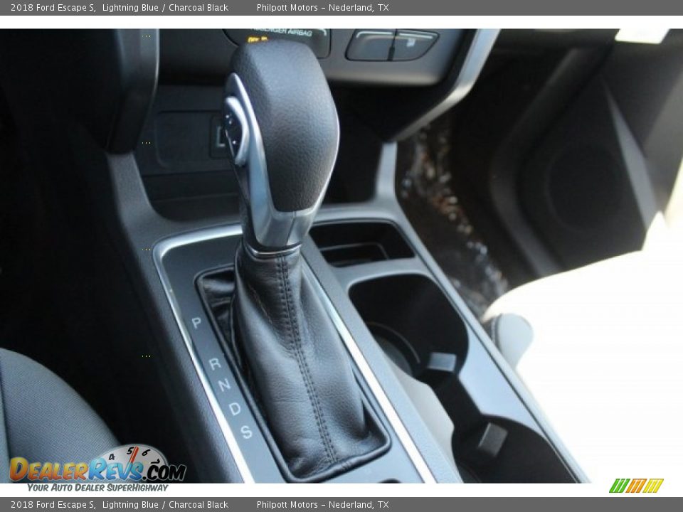 2018 Ford Escape S Lightning Blue / Charcoal Black Photo #15